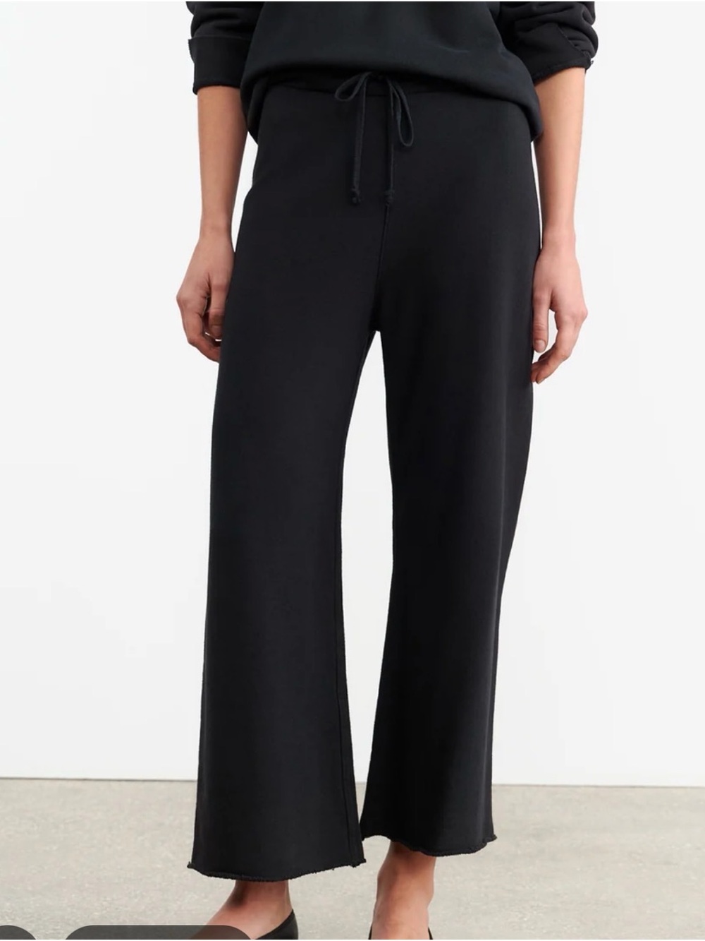 Nili Lotan kiki black sweatpants